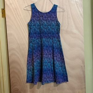 Mermaid/Fish scale Sleeveless Dress - Girls Size 12